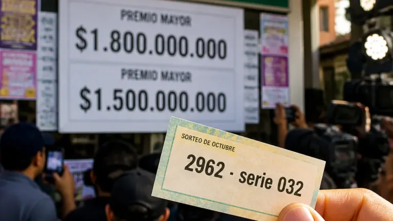 Número ganador de la Lotería del Meta: 2962 (serie 032) en el sorteo del 23 de septiembre