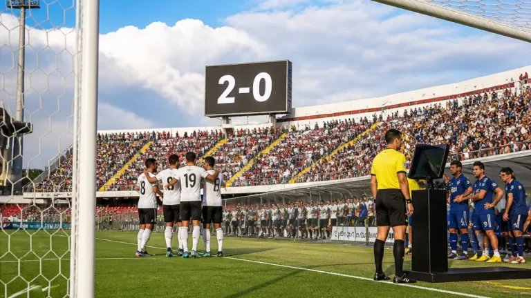 Once Caldas pierde 2-0 ante Boyacá Chicó en Tunja; decisiones del VAR marcaron la primera parte