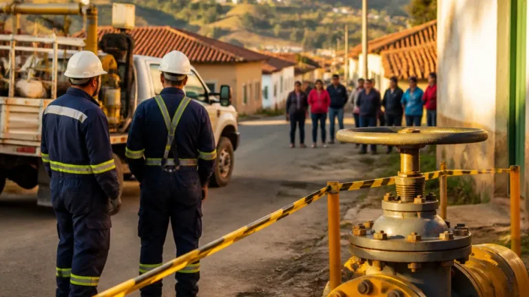Once municipios de Boyacá permanecen sin suministro de gas natural por restricción técnica