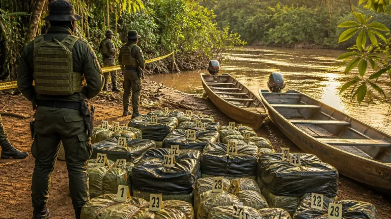 Operación en Mitú deja cinco capturados y 1.058 kg de marihuana incautada