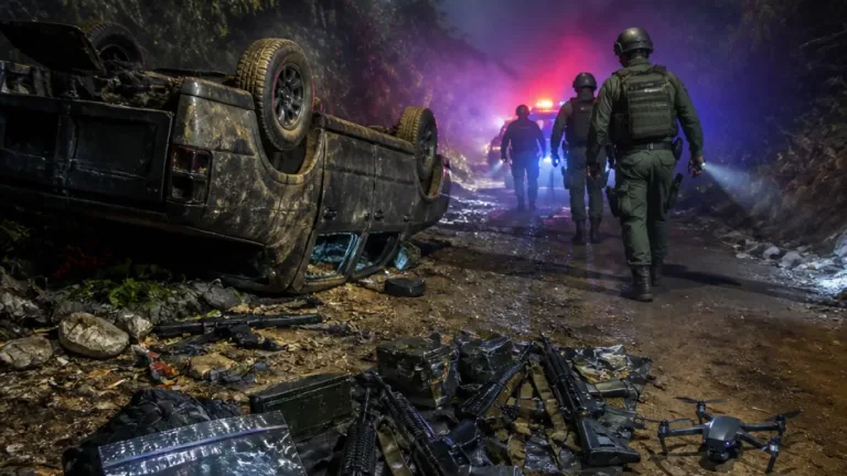 Operativo en Chaparral dejó un capturado, un menor rescatado y millonario decomiso de armas