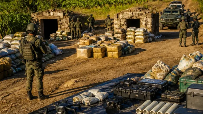 Operativo militar en Catatumbo dejó dos presuntos ELN muertos y 1,5 toneladas de explosivos incautadas