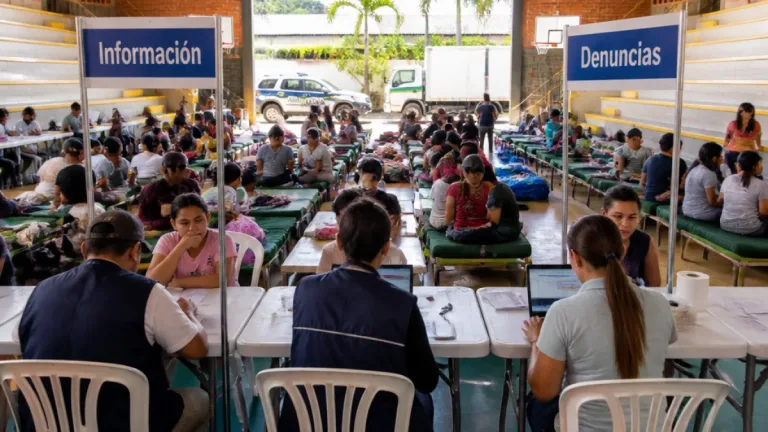 Pereira: Fiscalía llevó su 'Ruta Móvil' y atendió a 529 personas en alojamientos tras el terremoto