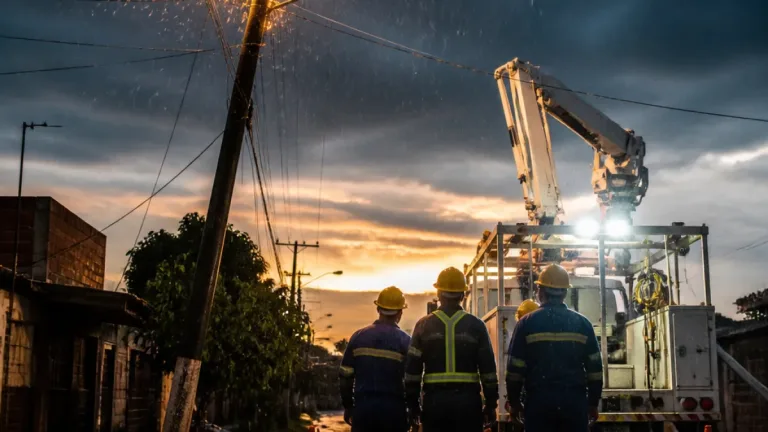 Planeta Rica: fuertes lluvias provocan afectaciones en el servicio eléctrico y trabajan brigadas