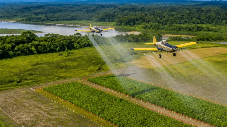 Policía inicia prueba de aspersión aérea en Putumayo con glufosinato de amonio y dos aeronaves