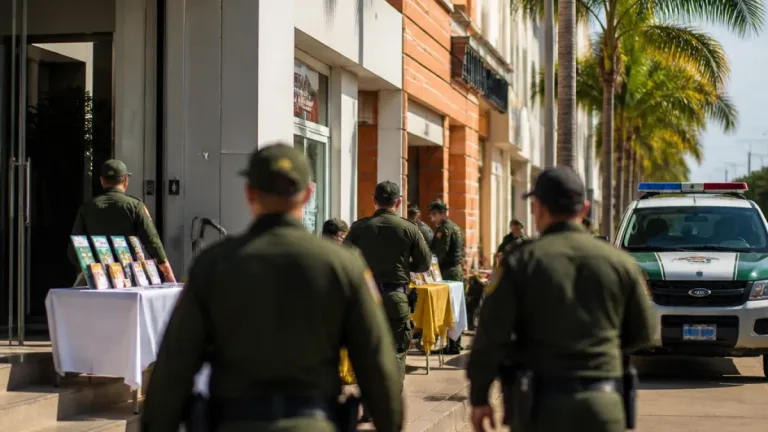 Policía refuerza controles en zona comercial y hotelera de Riohacha para anticipar riesgos