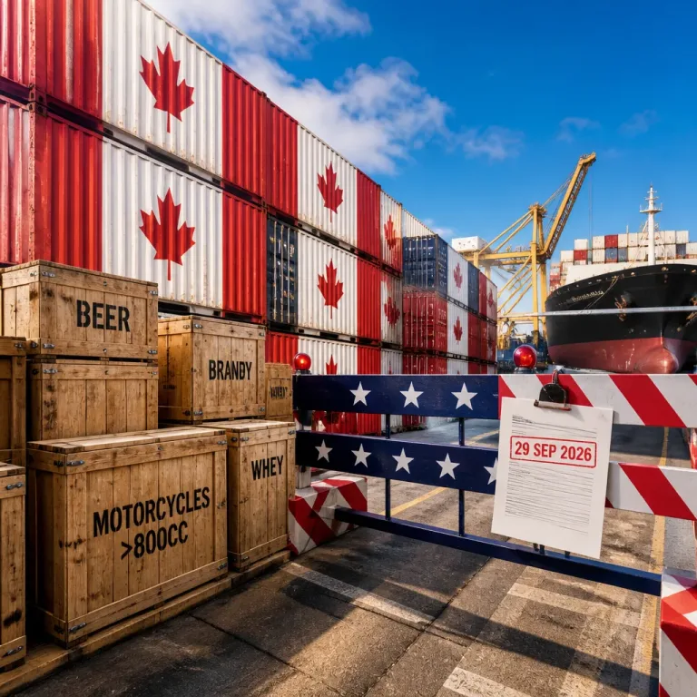 Estados Unidos aplica veto a varias importaciones canadienses en nuevo episodio de conflicto comercial