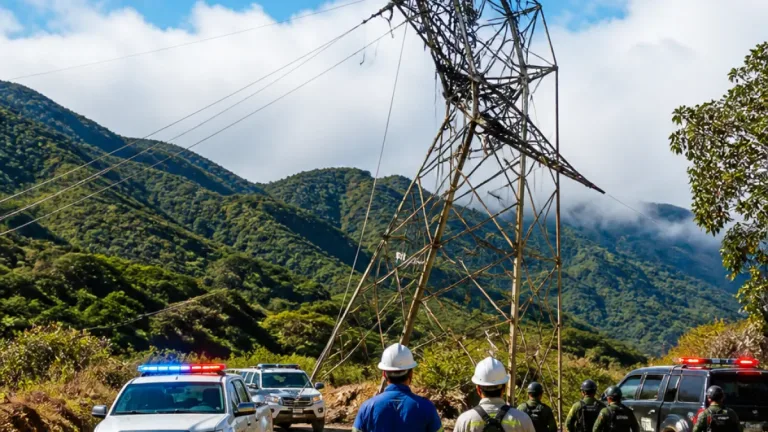 Procuraduría exige medidas tras atentado a torre de transmisión en Planadas que afectó la energía en Tolima