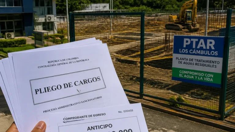 Procuraduría formula cargos por contrato de la PTAR Los Cámbulos en Manizales