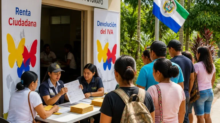 Prosperidad Social inicia cuarta entrega de Renta Ciudadana y Devolución del IVA en Putumayo