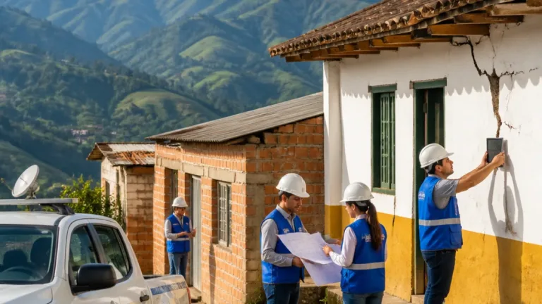 Quindío intensifica inspecciones y convoca ingenieros para reparar viviendas tras el sismo del 10 de agosto