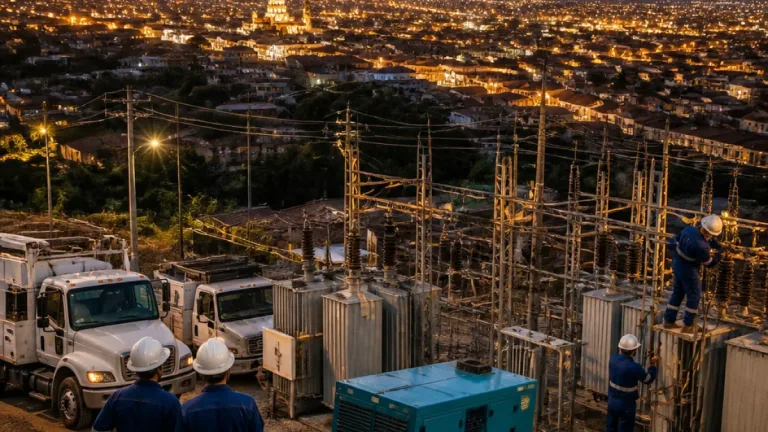 Recuperación eléctrica avanza en Cauca: suministro alcanza 95 % tras el sismo del 10 de agosto