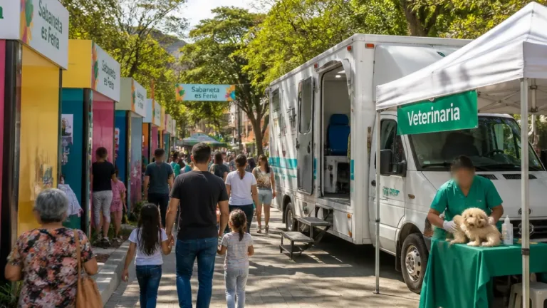 Sabaneta vive ‘Sabaneta es Feria’: servicios, cultura y atención social en el Parque de los Cuatro Elementos
