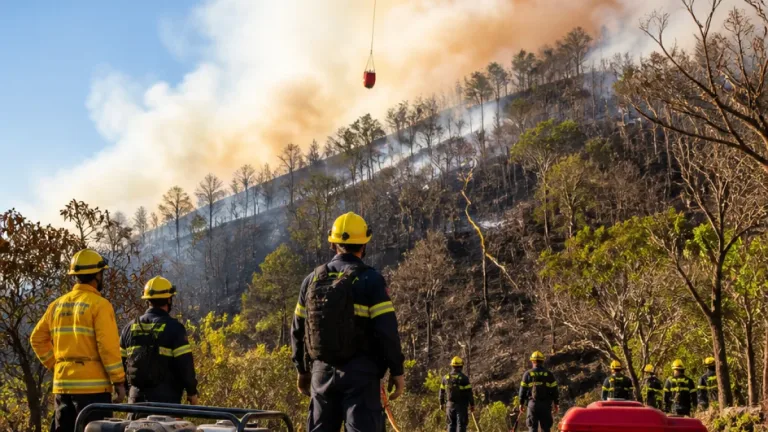 San Andrés: comunidad pide helicópteros y motobombas tras 20 días de incendio en El Pire
