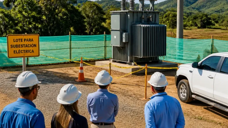 Santa Lucía consigue lote para nueva subestación eléctrica que beneficiará a 3.758 familias