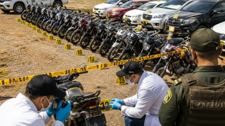 SIJIN recupera 22 automotores y realiza 13 capturas en operativo en cuatro municipios del Huila