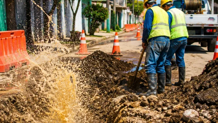 Sincelejo: Veolia advierte a contratistas tras daño a tubería que afectó el servicio de agua