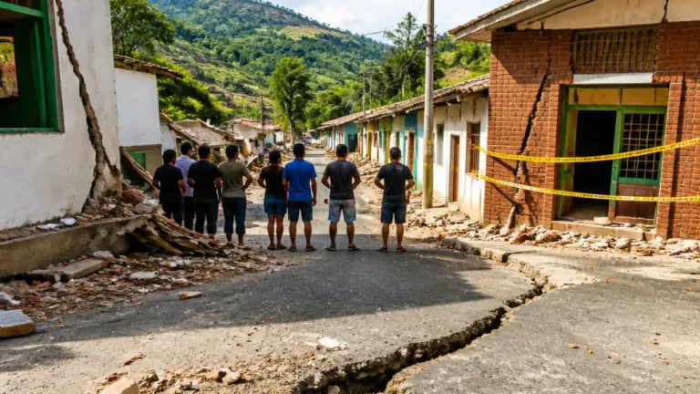 Sismo deja daños en viviendas, vías y colegios del corregimiento Dapa, Yumbo