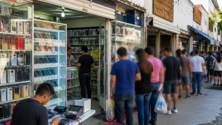 Sismo del 10 de agosto dispara demanda de teléfonos económicos y accesorios en Armenia