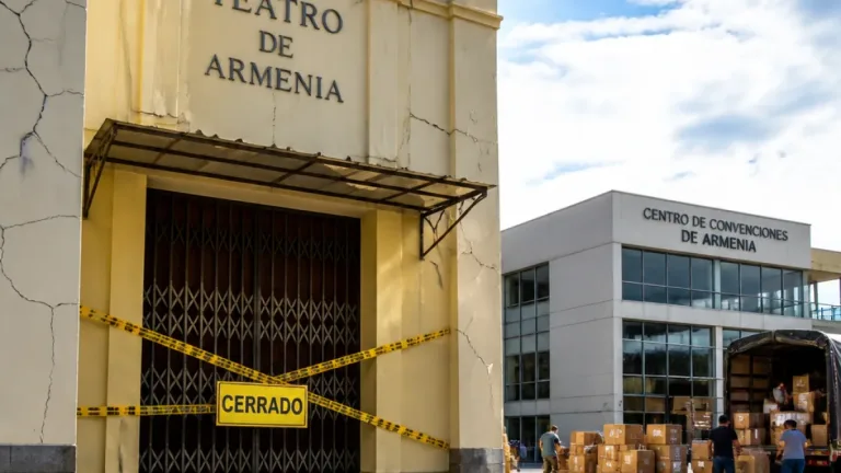Sismo del 10 de agosto obliga a cerrar teatros y a reprogramar festivales culturales en el Quindío