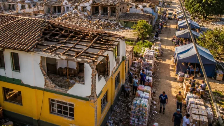 Terremoto de 7,4 deja 273 muertos y casi 98.000 personas afectadas; Huila registra daños en colegios
