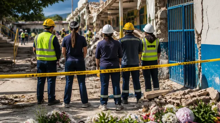 Terremoto deja víctimas infantiles: Yumbo llora la pérdida de dos estudiantes