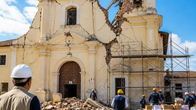 Terremoto dejó 18 templos afectados en Quindío; seis con daños graves, dice la Diócesis