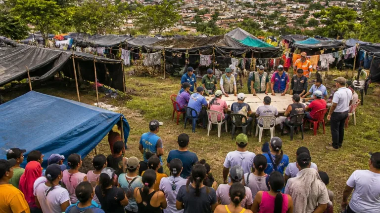 Tierralta: desplazamiento de cerca de 400 habitantes deja emergencia humanitaria en la cabecera