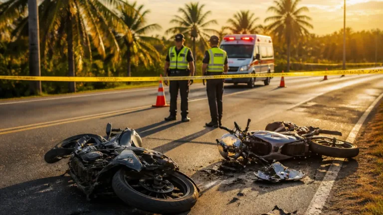 Tragedia en Ciénaga: un motociclista barranquillero murió tras choque en La Frutera