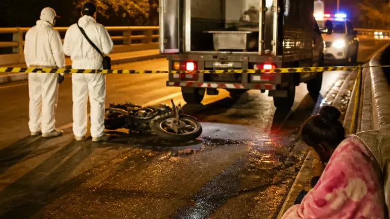 Tragedia en el puente de Lechugas: hombre muerto y una mujer herida en Buga