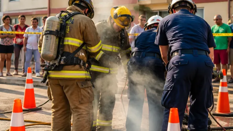 Tragedia en Soledad: al menos dos trabajadores mueren tras inhalar gases en un manhole