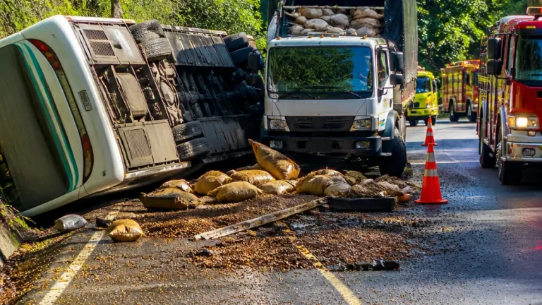 Tres muertos y 18 heridos tras choque frontal entre bus y camión en la vía Medellín-Manizales