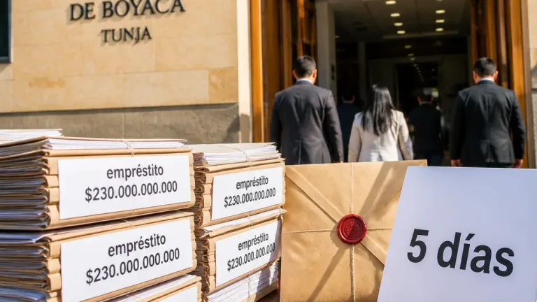 Tribunal de Boyacá exige a la Gobernación documentos sobre empréstito por $230.000.000.000