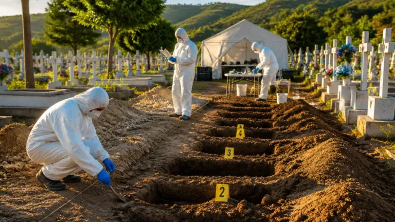 UBPD recupera 10 cuerpos en el cementerio de Aipe en búsqueda de desaparecidos del conflicto