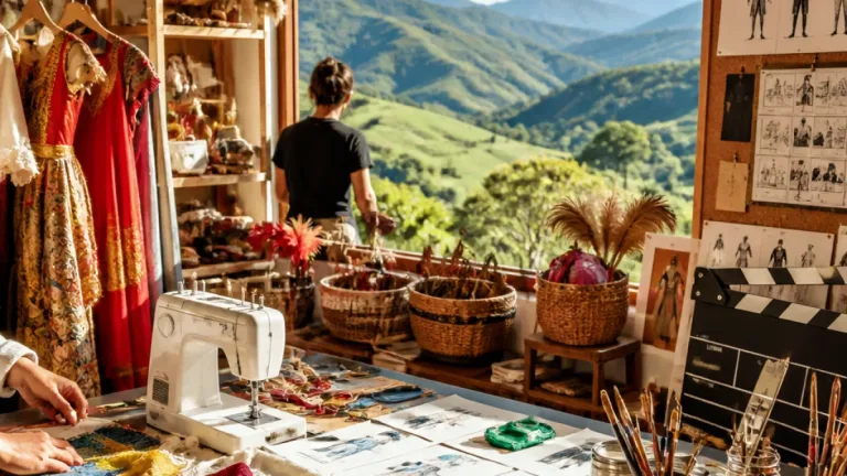 Una familia del Quindío apuesta por la dirección de arte y la formación audiovisual local