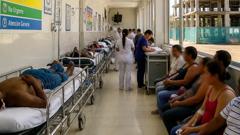 Urgencias del hospital de Santander de Quilichao colapsan mientras avanza con lentitud la nueva sede