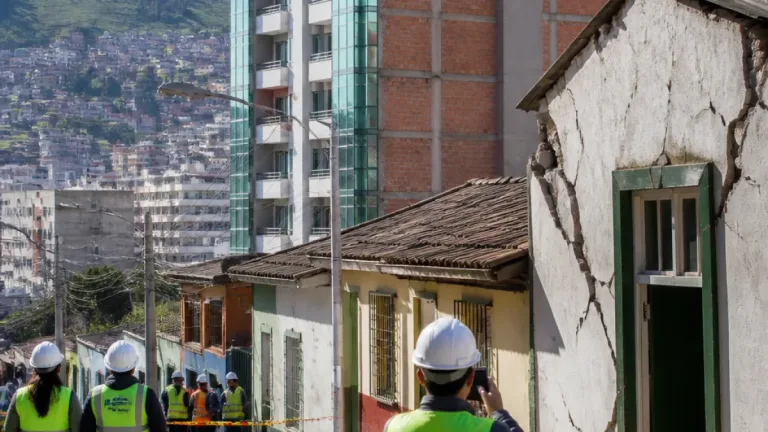 Varias edificaciones de Pasto presentan daños tras el terremoto de 7,4; evacúan tres viviendas