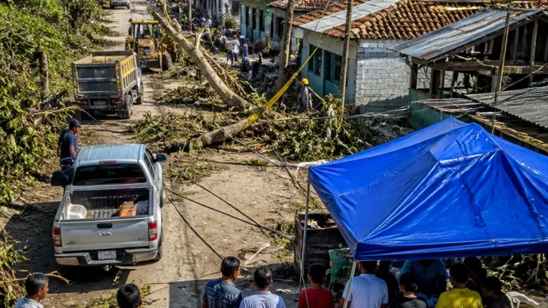 Vendaval en Sabanalarga deja más de 30 viviendas destechadas y cortes de energía