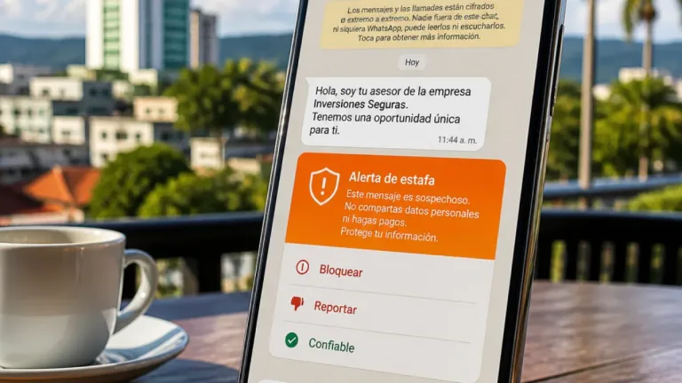 WhatsApp activa en fase beta una alerta de estafas que analiza chats en el dispositivo