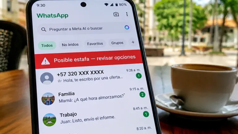 WhatsApp prueba en el móvil una IA que advertirá sobre posibles estafas desde números desconocidos
