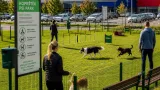 Kopřivnice otevírá psí zónu Koprštěk u Tesca, vznikla z participativního rozpočtu