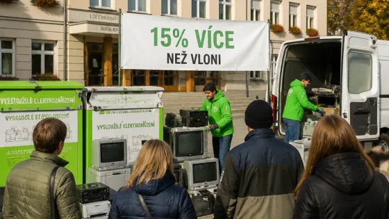 Blansko obhájilo pozici lídra Jihomoravského kraje v růstu sběru starého elektra