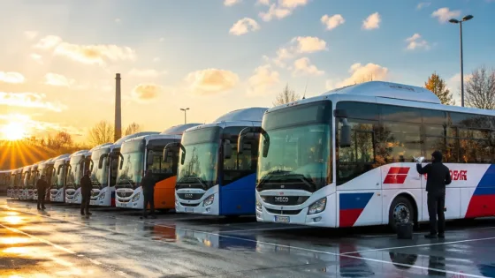 ČSAD BUS Uherské Hradiště modernizuje flotilu: do města přijede 22 nových autobusů