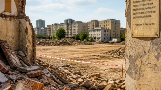 Jak se měnil Most: rozhodnutí z roku 1964 zahájilo dvacetileté bourání historického centra