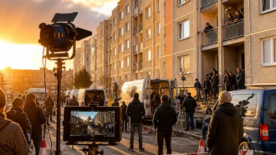 Jirkov se na několik týdnů proměnil v lokace nového filmu „Moje malá Vik“