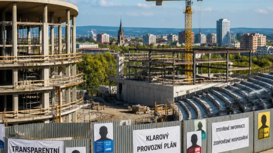 Megaprojekty v Ostravě rozdělují před volbami: vedení vs. obavy o rozpočet a provoz