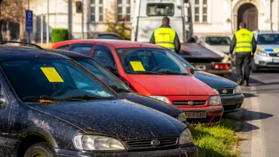 Nový Jičín zpřísňuje postupy proti autovrakům, město už nechalo sešrotovat první vozy