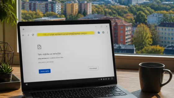 Orlová: co dělat, když se stránka nenačte vinou rozšíření, VPN nebo bloku skriptů