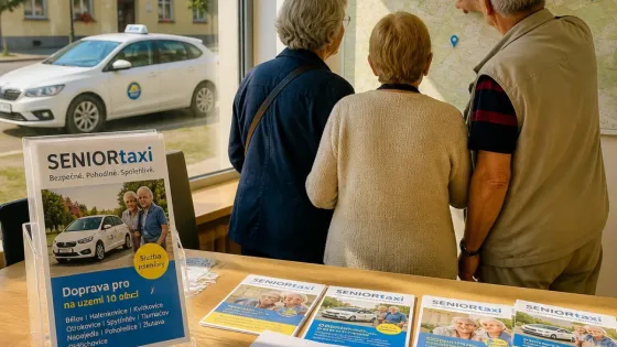 Otrokovice rozšiřují SENIORtaxi do 10 okolních obcí, registrace i přímo v obcích