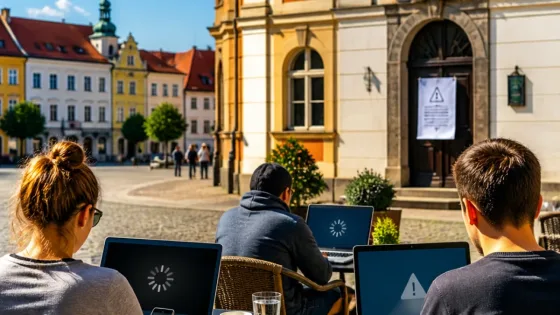 Strakonice: problémy s načítáním webů ovlivňují přístup k lokálním informacím
